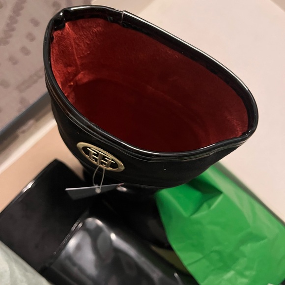 Tommy Hilfiger Tall Black Rain Boots - Picture 3 of 6